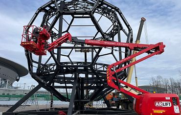 Монтаж металлической конструкции