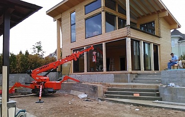 Остекление коттеджа